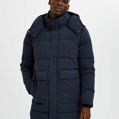 Homme SELECTED Ytterklader | Vadderad Parkas Sky Captain