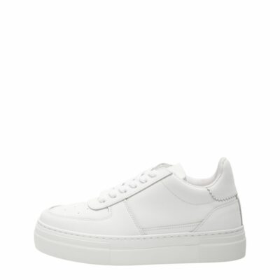 Femme SELECTED Skor | Ladersydd Sneakers White