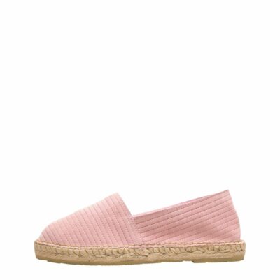 Femme SELECTED Skor | Ofodrad Mocka Espadrilles Peach Whip