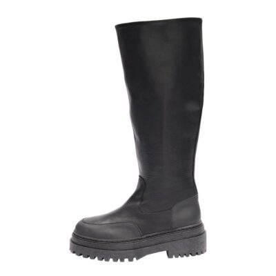 Femme SELECTED Skor | Rejal Laderboots Black