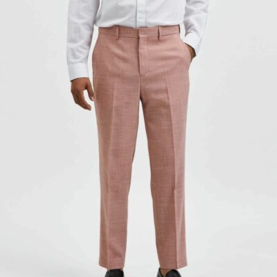 Homme SELECTED Byxor | 172 Slim Tapered Fit Byxor Ash Rose