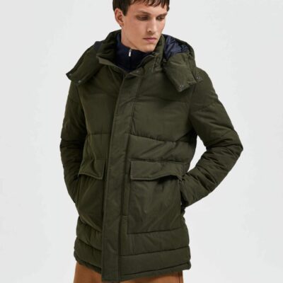 Homme SELECTED Ytterklader | Vadderad Parkas Rosin