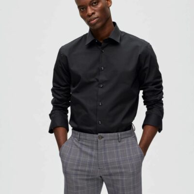 Homme SELECTED Skjortor | Formell Skjorta Black