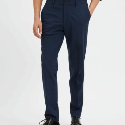Homme SELECTED Byxor | 175 Slim Fit Byxor Blue Sapphire