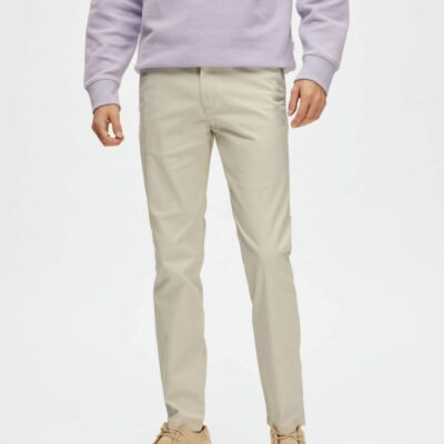 Homme SELECTED Byxor | 175 Slim Fit Flex Chinos Moonstruck