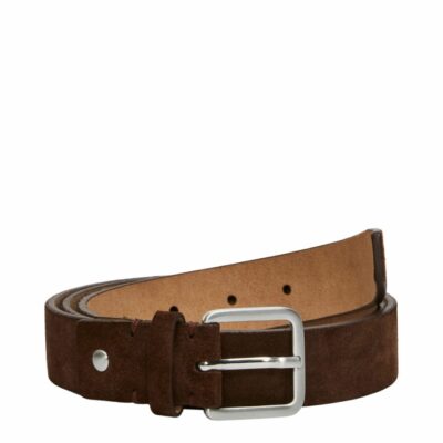 Homme SELECTED Accessoarer | Mockasydd Skarp Chocolate Brown