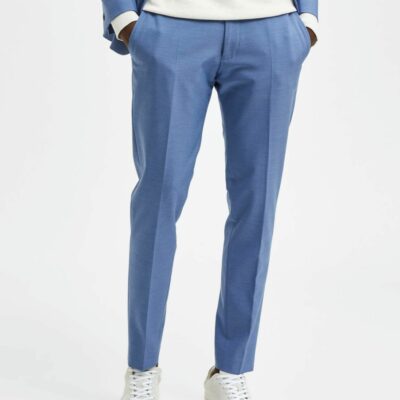 Homme SELECTED Byxor | Slim Fit Byxor Moonlight Blue