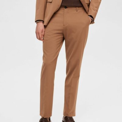 Homme SELECTED Byxor | 175 Slim Fit Byxor Camel