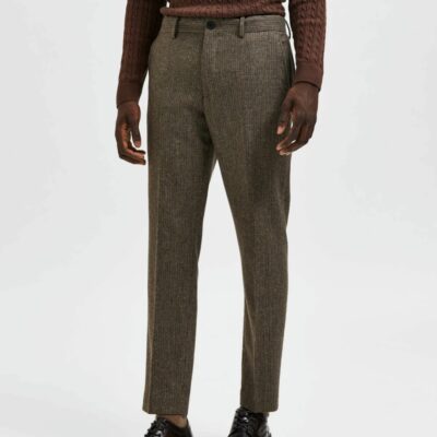 Homme SELECTED Byxor | 175 Slim Fit Byxor Brownie